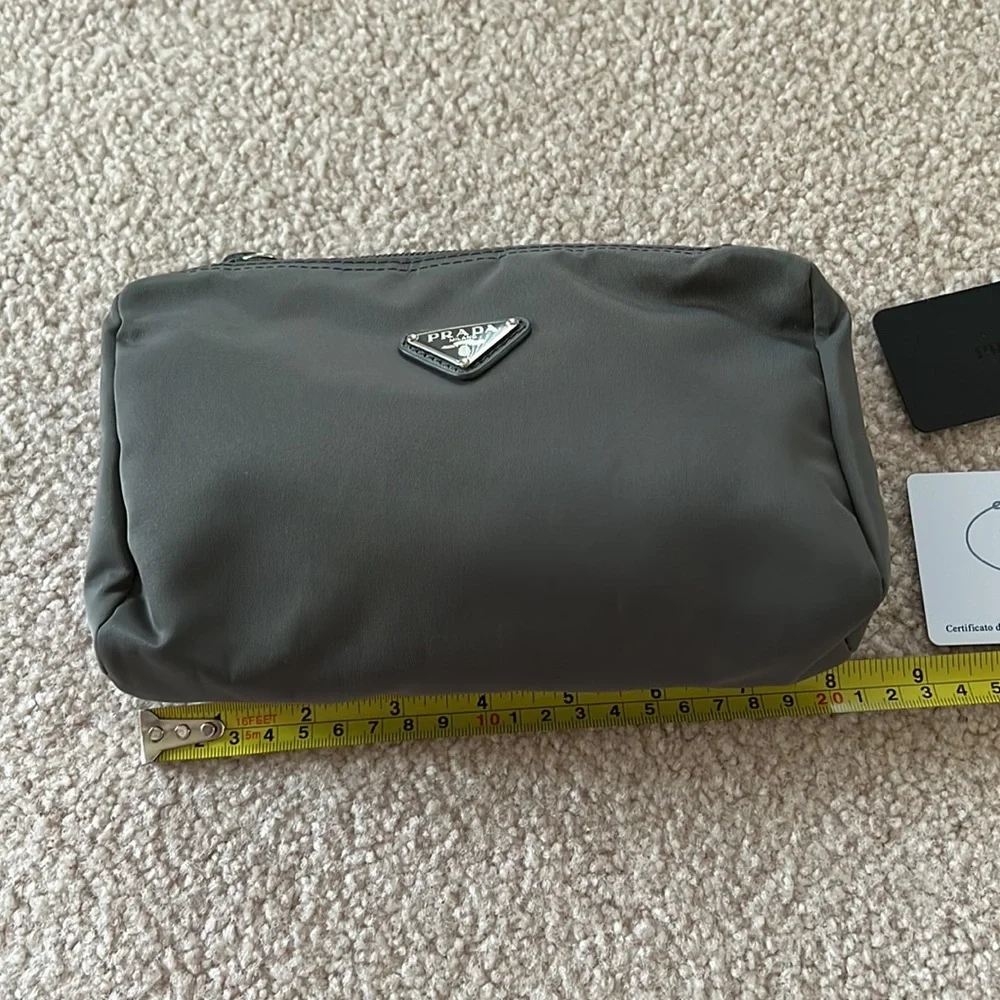 Rare Grey Nylon Prada Pouch - Picture 2 of 7